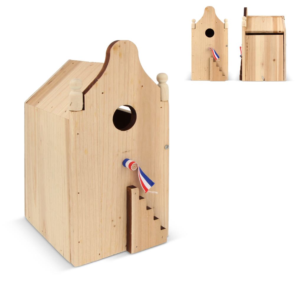 Vogelhaus aus Holz 
