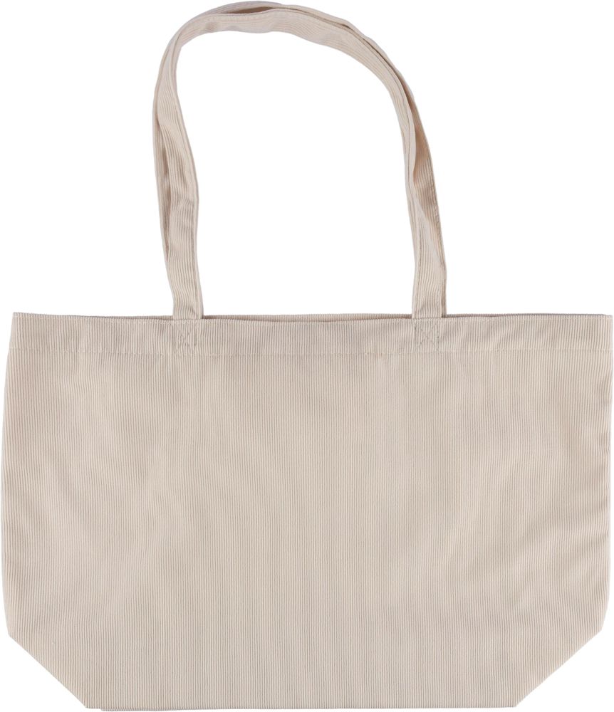 Cord-Tragetasche Tino - beige