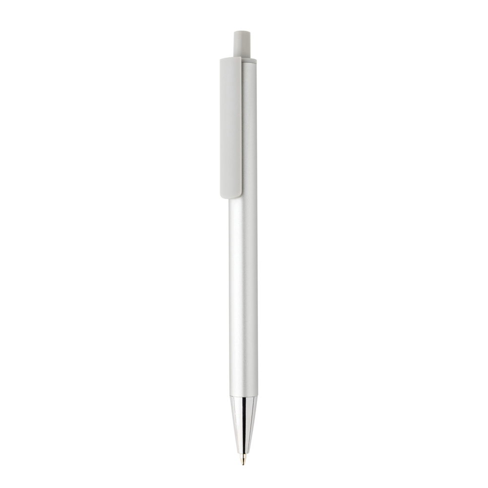 Amisk Stift aus RCS-zertifiziert recyceltem Aluminium - silber, grau (± PMS 428/ ± PMS Cool Grey 6)