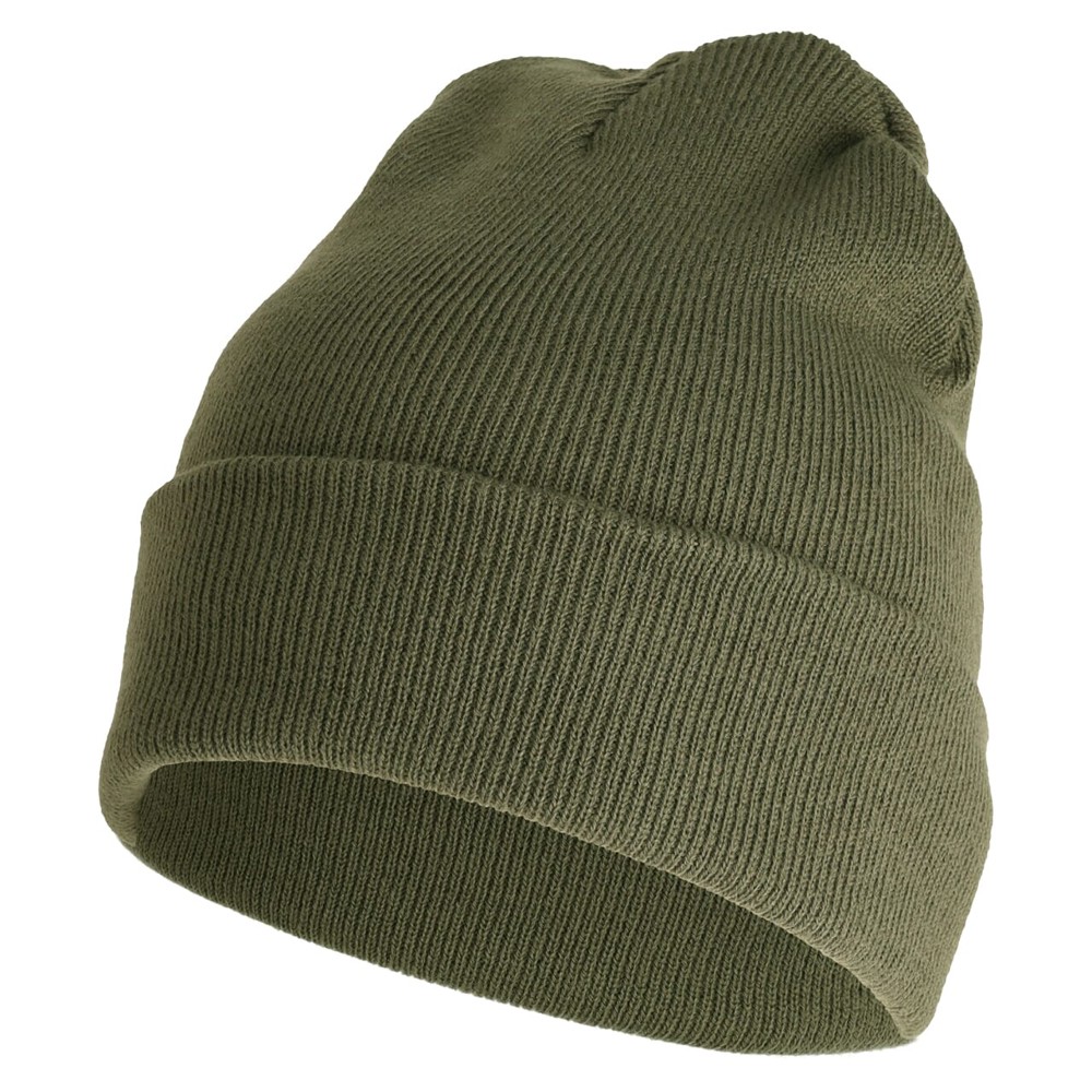 Strickmütze - Olivgrün (PMS 7764C) / Olivgrün