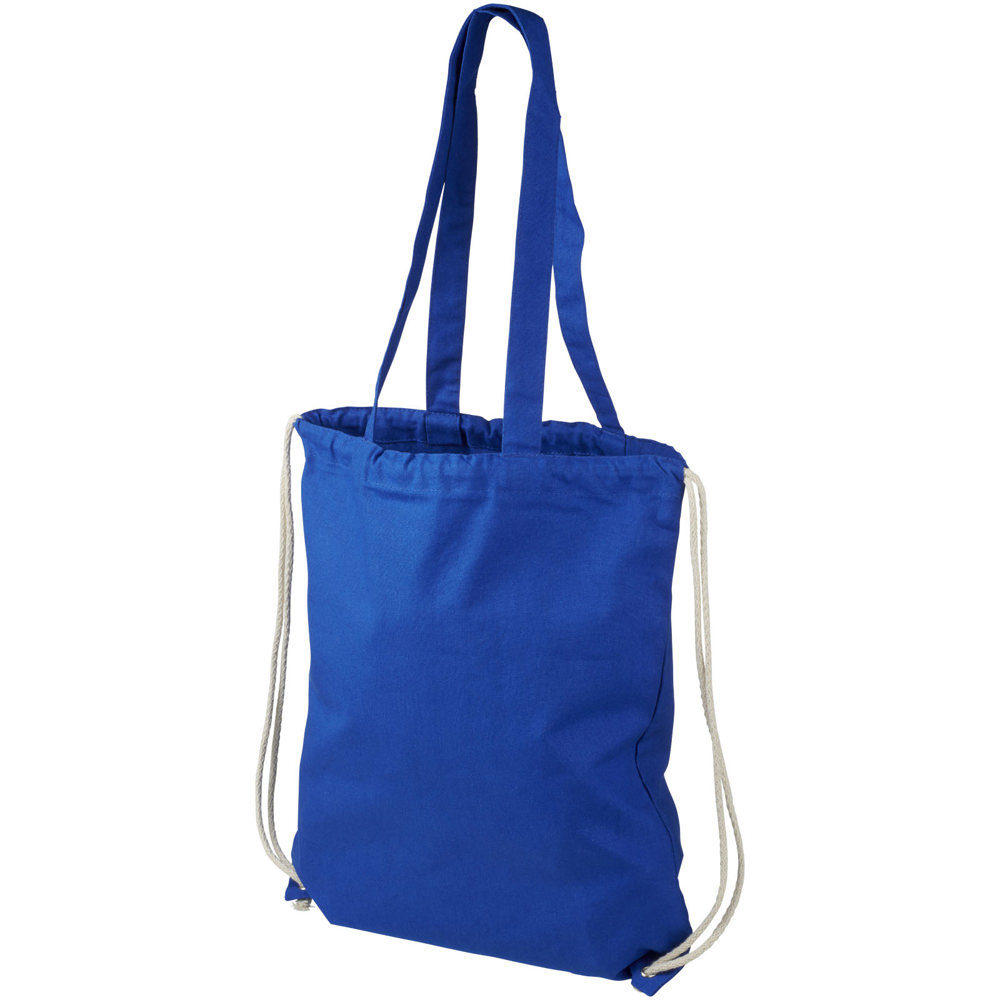 Eliza 240 g/m² Baumwoll Turnbeutel 6L - royalblau