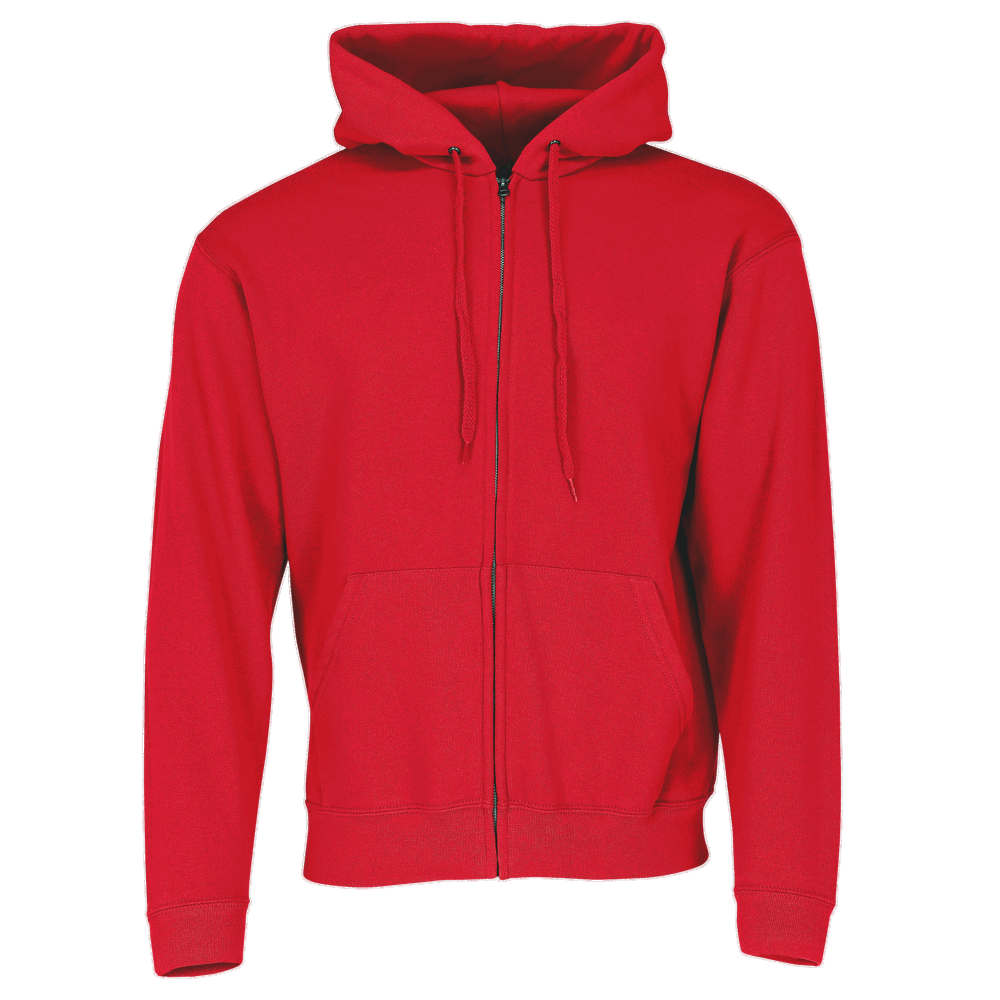620620 - Classic Hooded Sweat Jacket - Rot