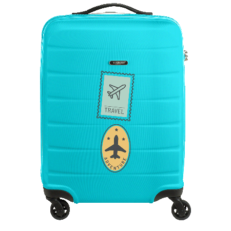 Koffer Princess Traveller Grenada matter Ausführung 65L - hell blau
