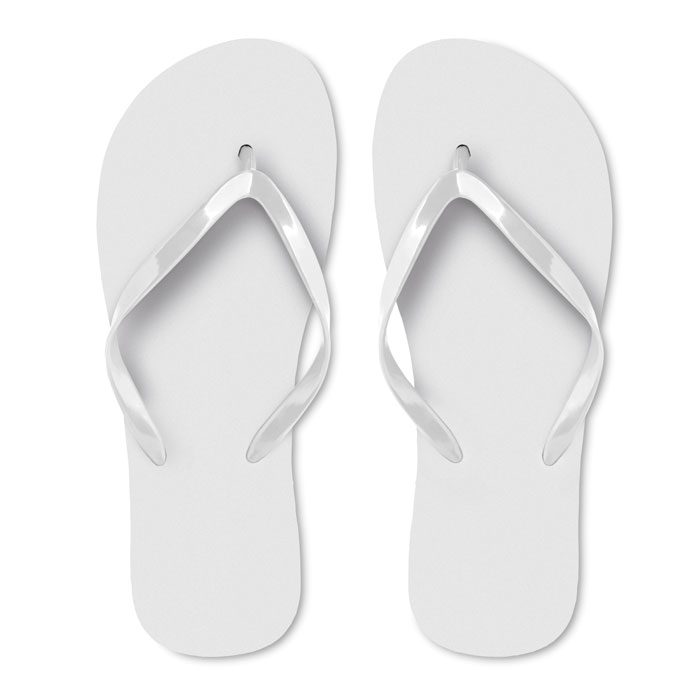HONOLULU - Zehensandalen L - weiß