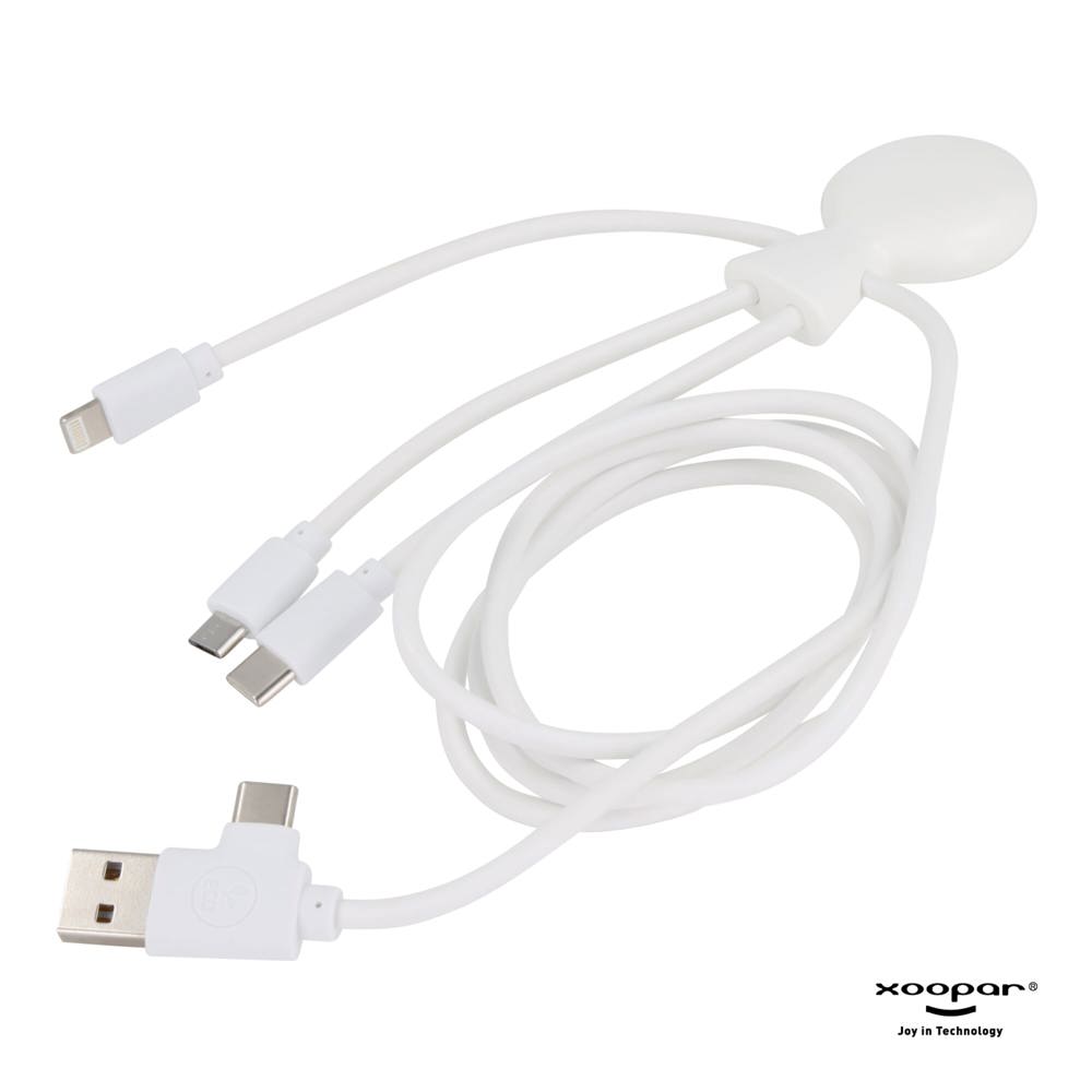3199 | Xoopar Mr. Bio Powerbank and Cable pack 7000mAh - Weiss