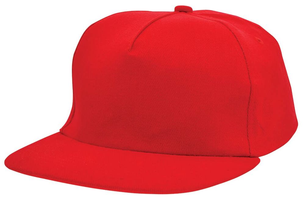 Brushed Baseball Cap - Rot (199C) / Rot