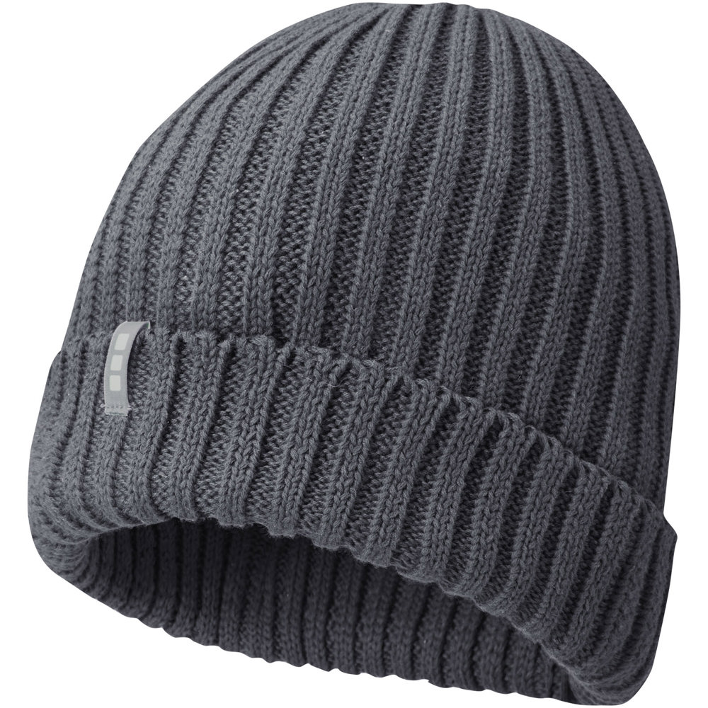 Ives Strickmütze aus Bio Baumwolle - storm grey