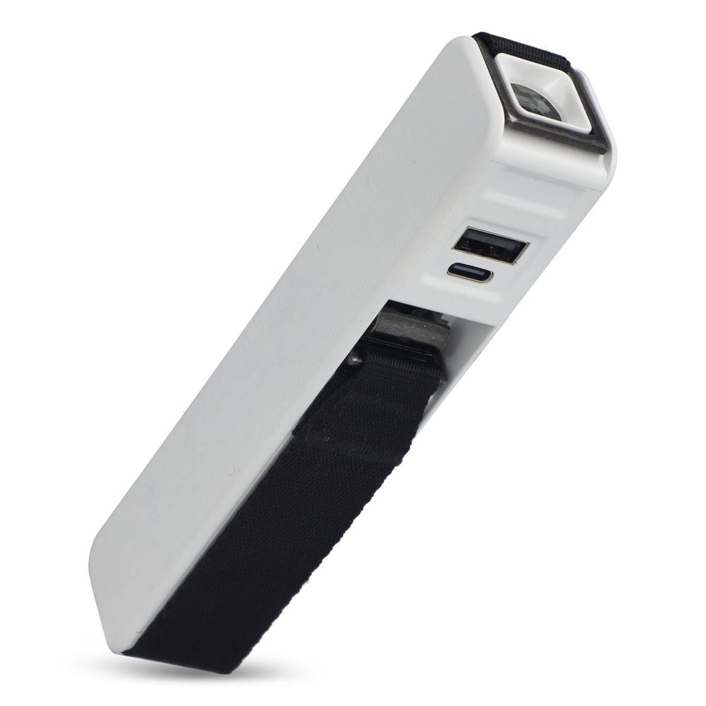 5-in-1 Travel Powerbank 2600 mAh - Kofferwaage - Taschenlampe - Lineal - Temperaturmesser