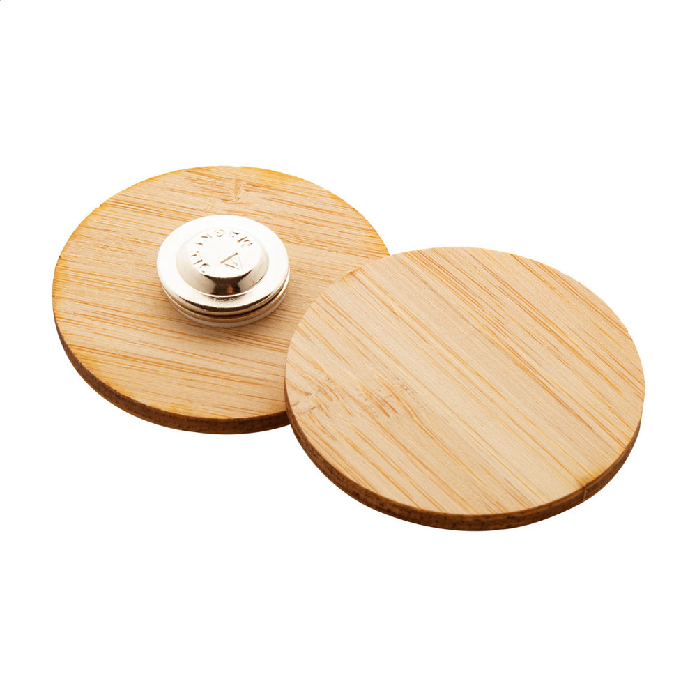 BooBadge - Bambus-Anstecker