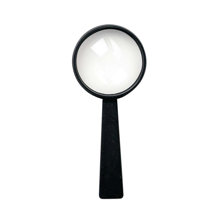 Stiellupe "Handle 4 x" - schwarz
