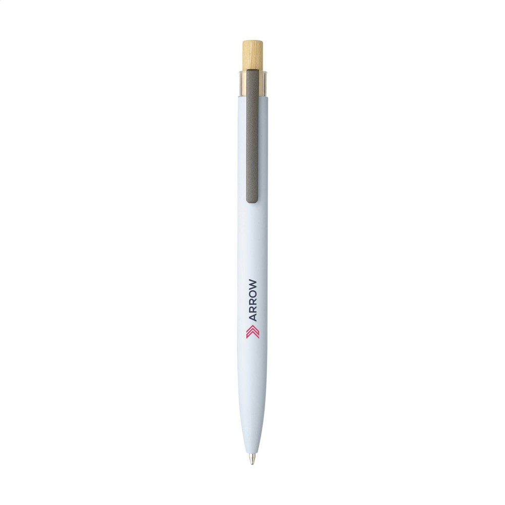 Alvar GRS Recycled Alu Pen Kugelschreiber - hellgrau (± PMS 643 C)