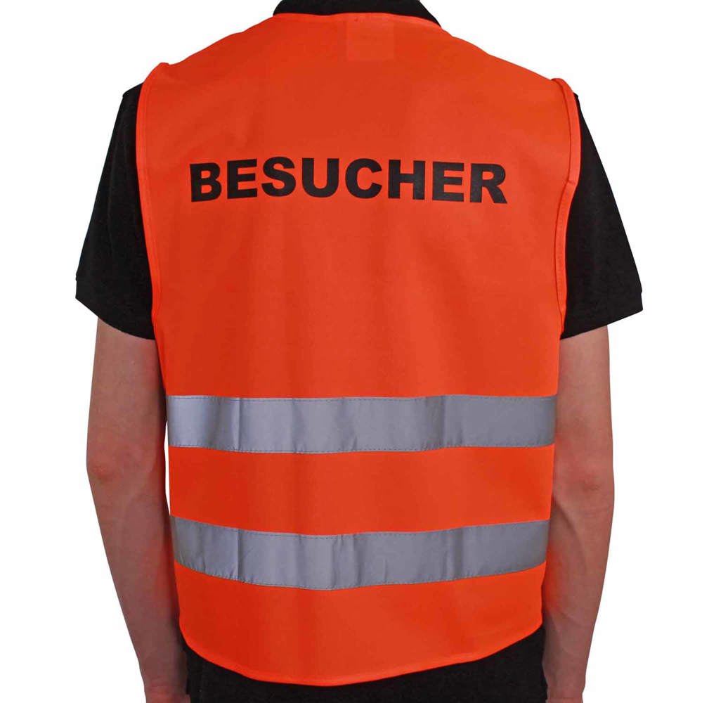 Qualitäts KFZ-Warnweste PREMIUM Besucher