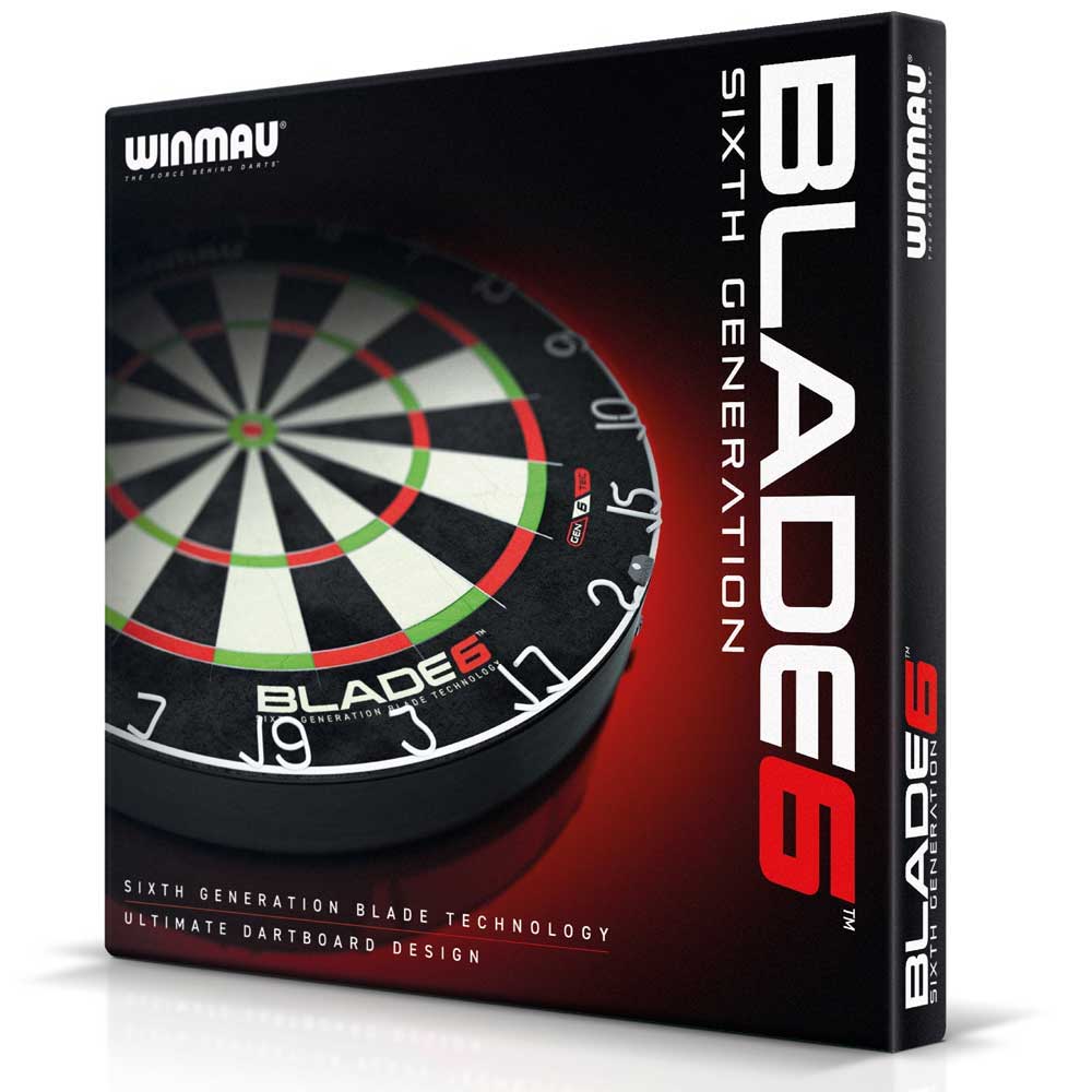Dartboard Winmau Blade 6 mit Bedruckung