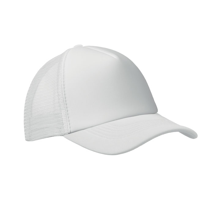 BUBBLE - Trucker cap 5 panels - weiß