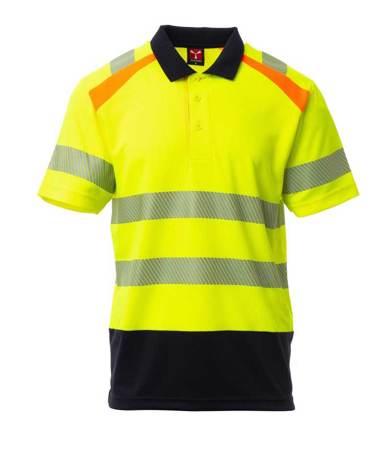 Reflex Polo LANY - gelb/marineblau