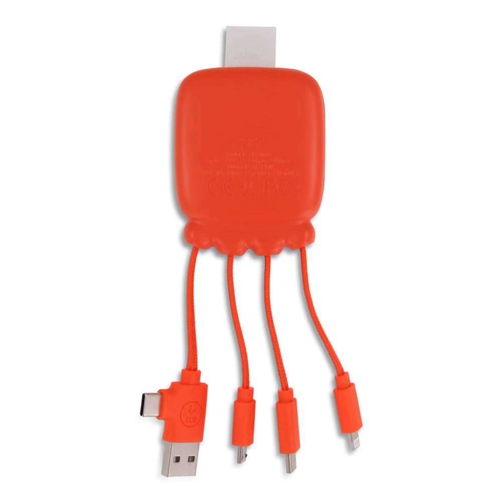 3192 | Xoopar Octopus Gamma 2 Powerbank with Bio Charging cable 3000mAh 