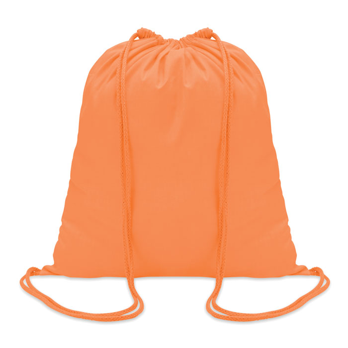COLORED - Beutel mit Kordelzug - orange