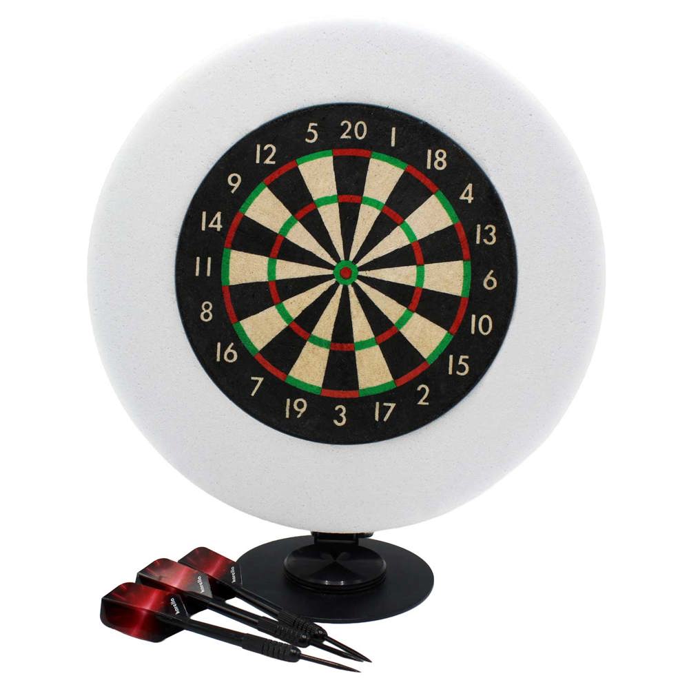 Dart Labor Mini Tisch Dartboard "BULLI" | inkl. 4c Druck