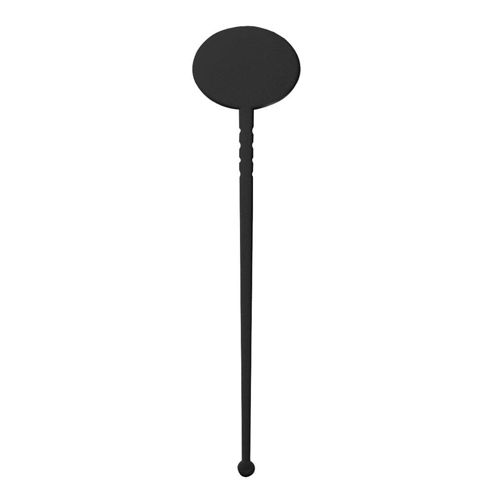 Cocktail-Rührstab "Oval" - schwarz