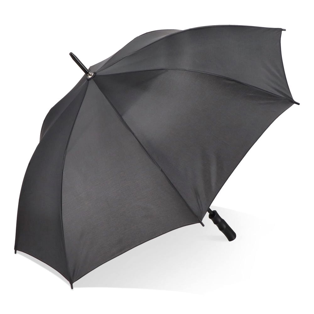 Bosco 190T Polyester 23" Stockschirm Auto offen - schwarz