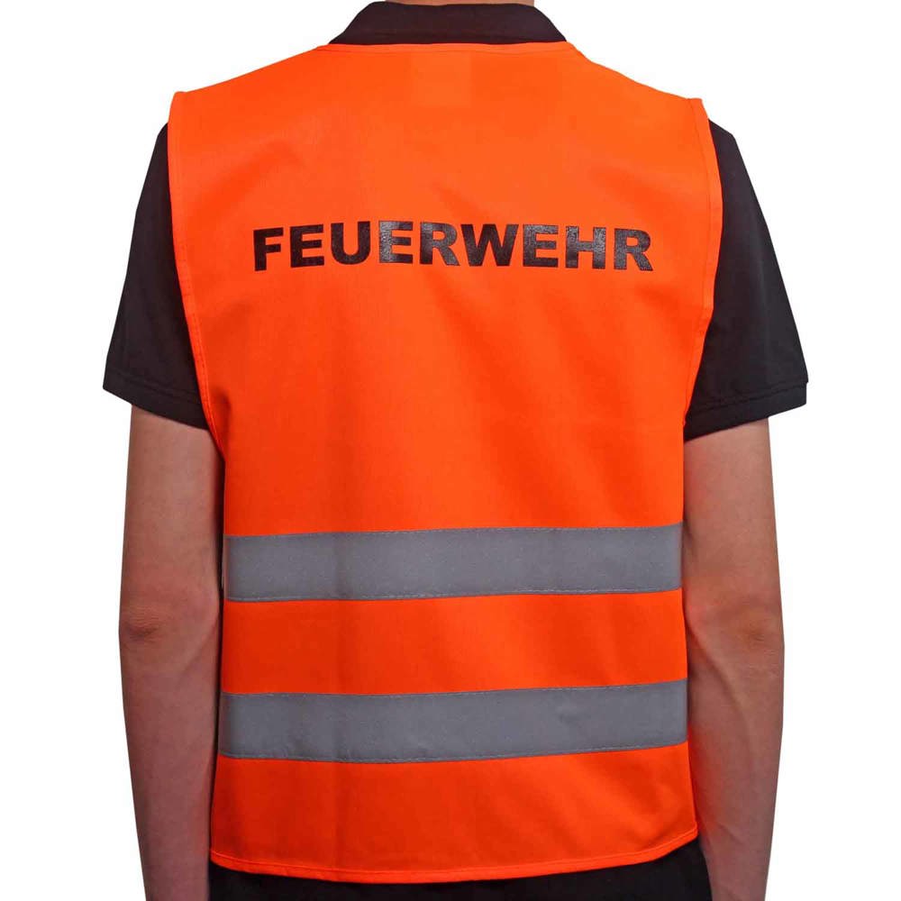 Qualitäts KFZ-Warnweste PREMIUM Feuerwehr