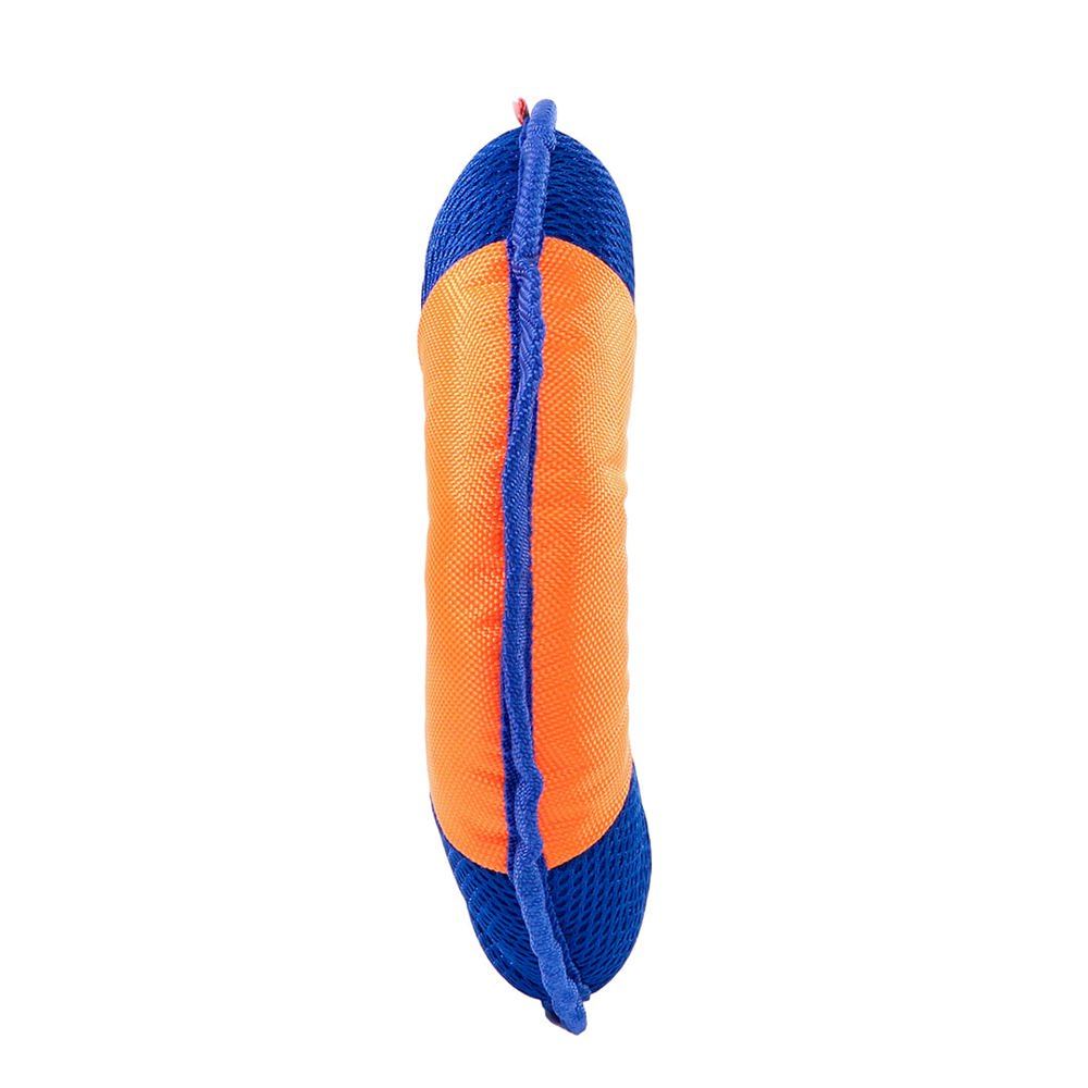 Hundespielzeug Flying Disc, orange/blau, M
