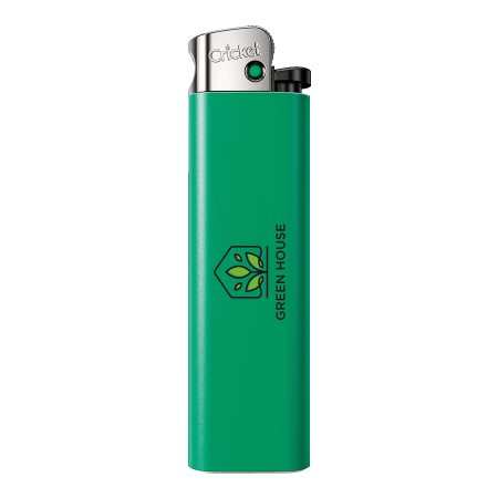 Cricket-Feuerzeug Eco - dunkel grün