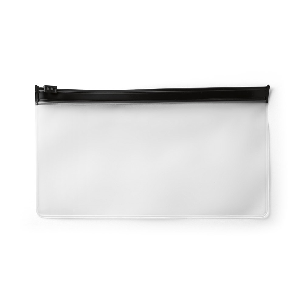 INGRID. Kulturtasche mit EVA-Fach - Schwarz