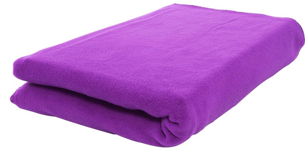 Fleecedecke 150x120 cm, 250 g/m² - Lila (PMS 268c) / Lila