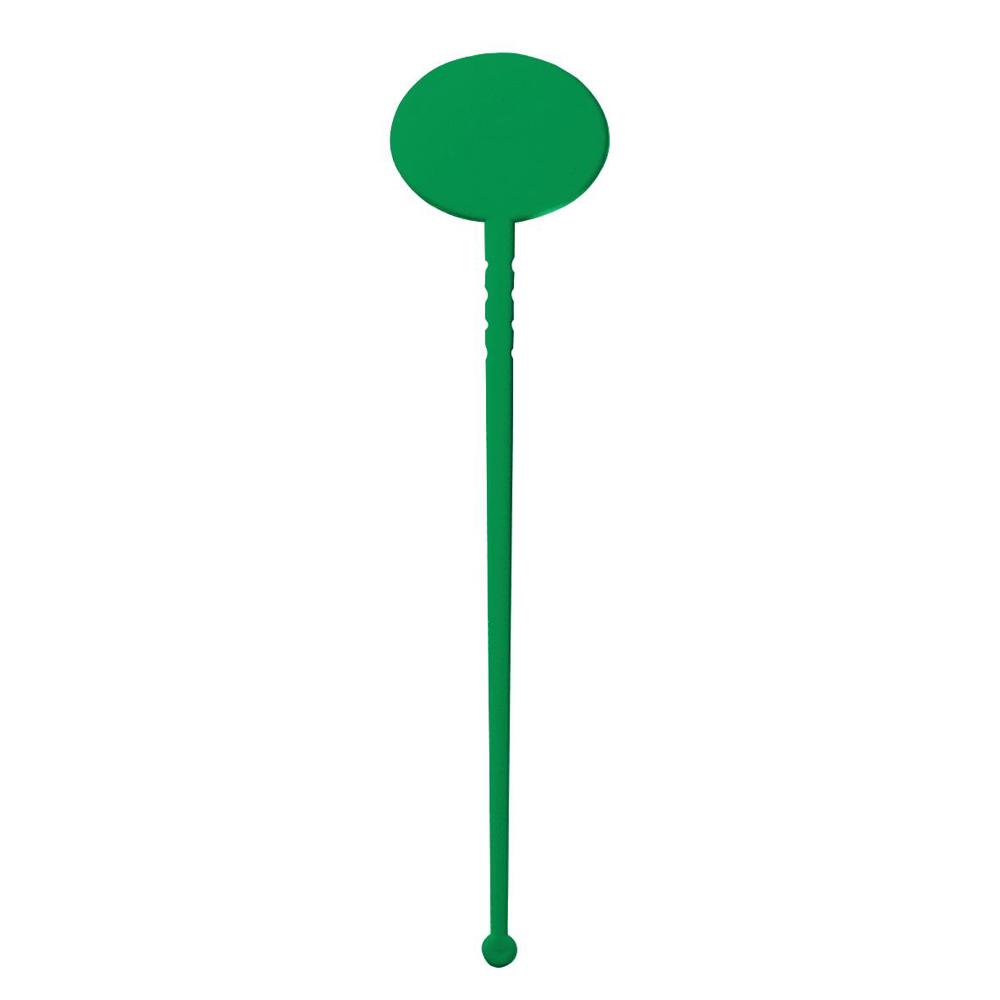Cocktail-Rührstab "Oval" - standard-grün