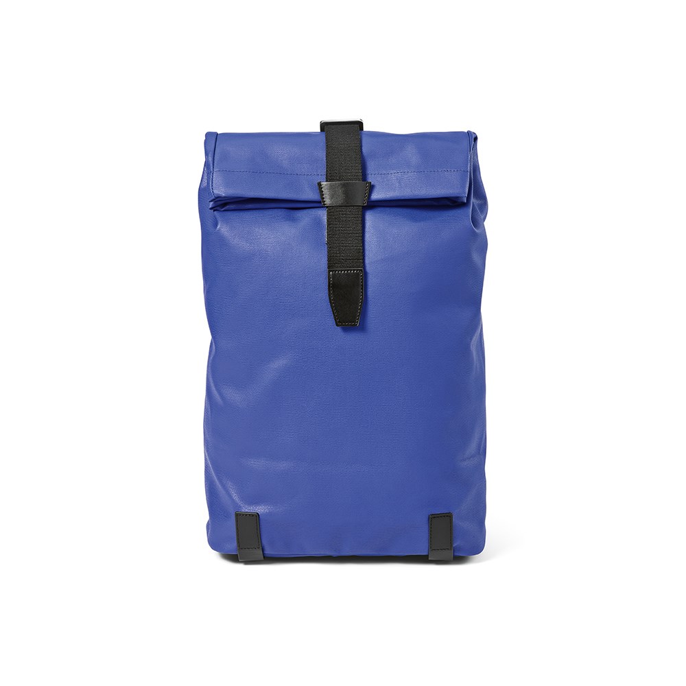 Berlin 23L Rucksak recy.Baumwolle 340gsm und rPU. Laptops bis 17" - Blau