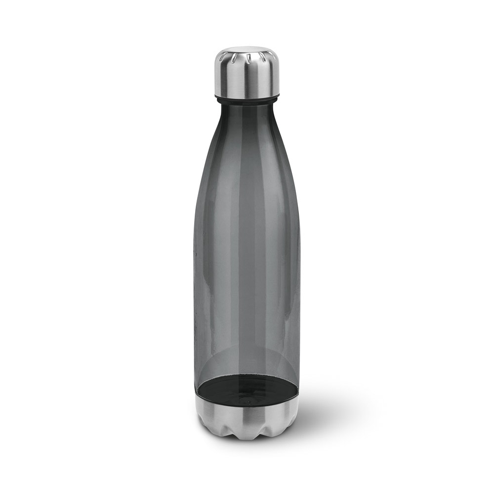 ANCER. Sportflasche aus AS und Edelstahl 700 ml - schwarz