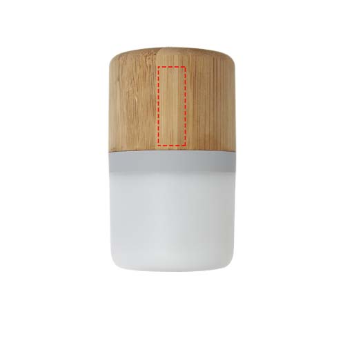 Aurea Bluetooth® Lautsprecher aus Bambus mit Licht 