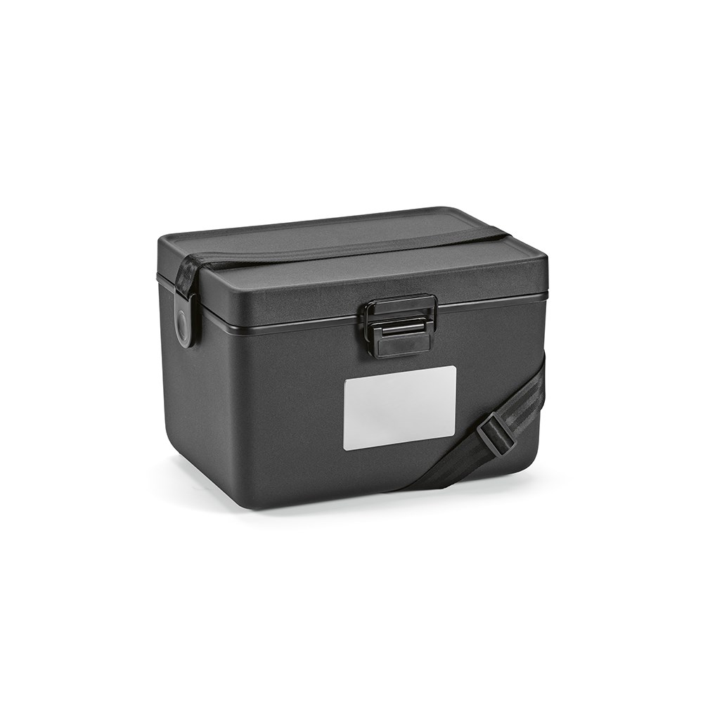 Bangkok 12L Kühlbox aus rPP. Pastellfarben - Schwarz