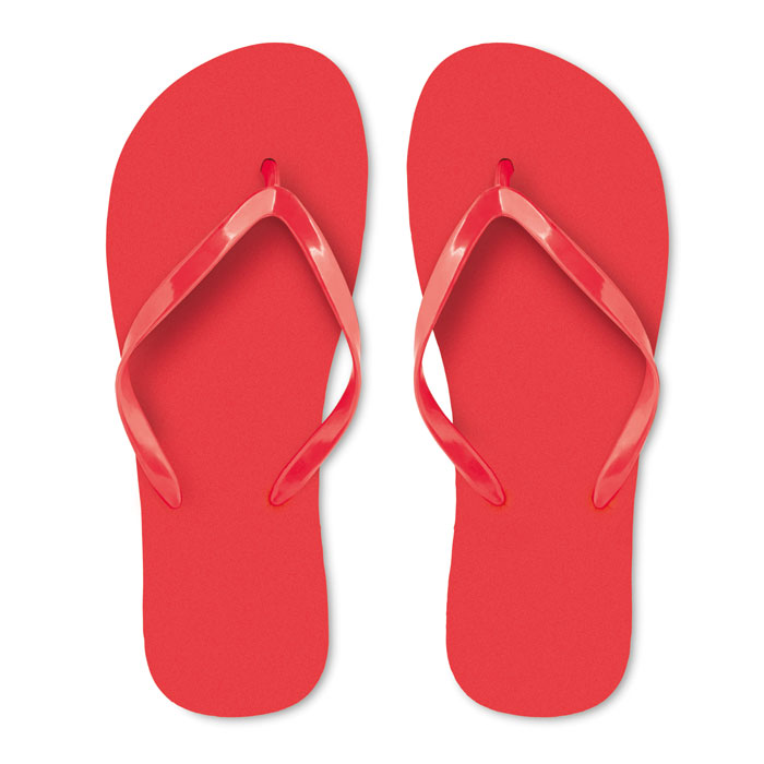 HONOLULU - Zehensandalen L - rot