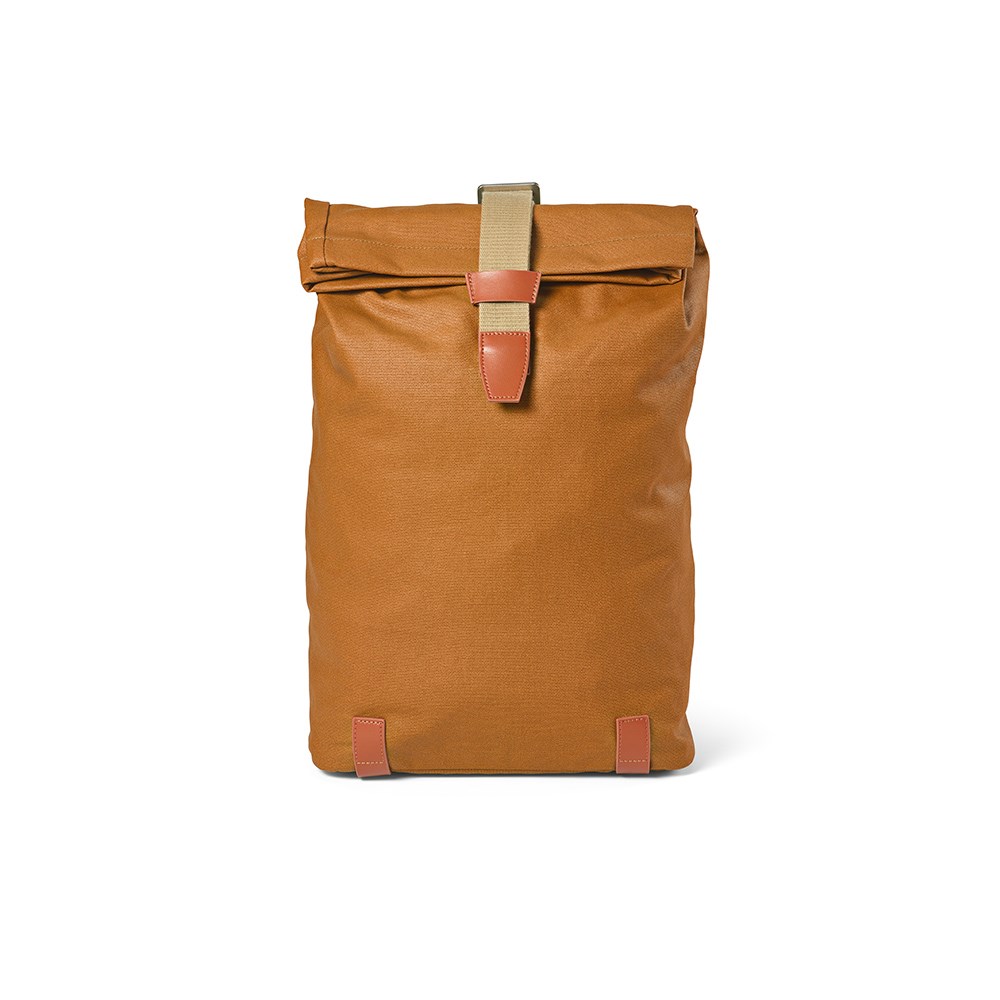 Berlin 23L Rucksak recy.Baumwolle 340gsm und rPU. Laptops bis 17" - Kamel