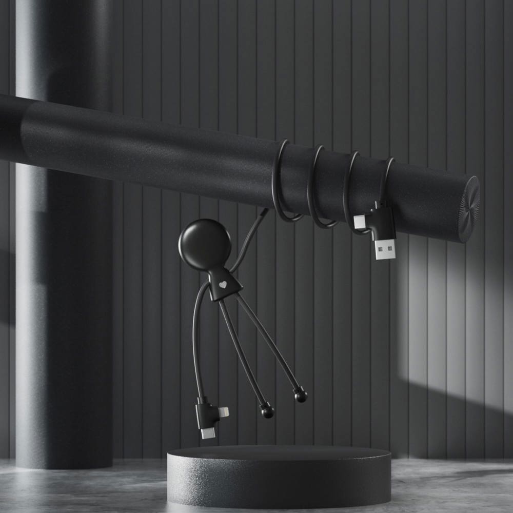 2089 | Xoopar Mr. Bio Long Power Delivery Cable with data transfer