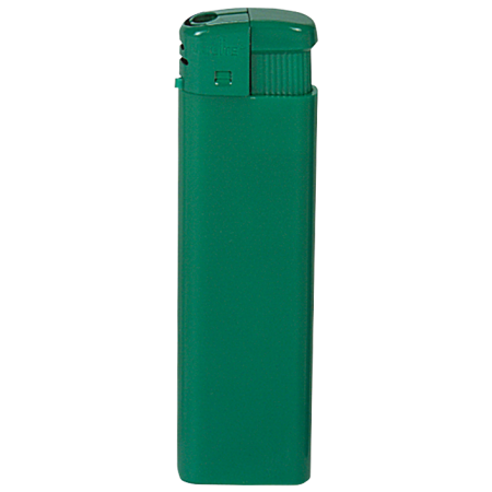 Flaches elektronisches Feuerzeug HC - dunkel grün