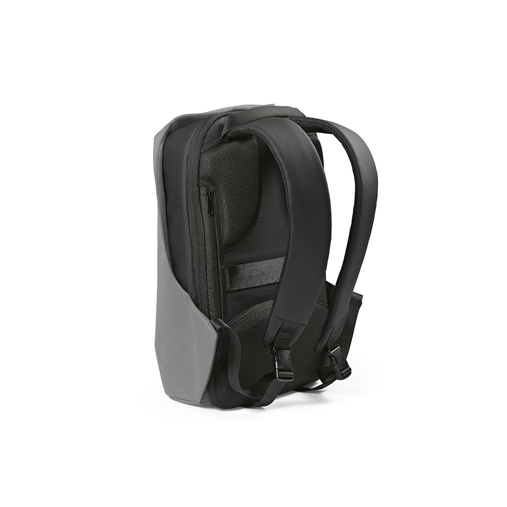 Abrantes 20L Rucksack rPET - TSA-Schloss und schnittfester Stoff - Hellgrau