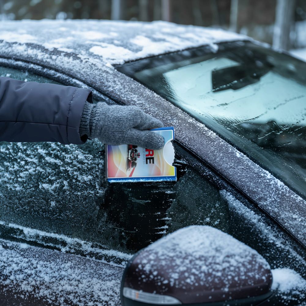 Parkscheibe / Eiskratzer Europa