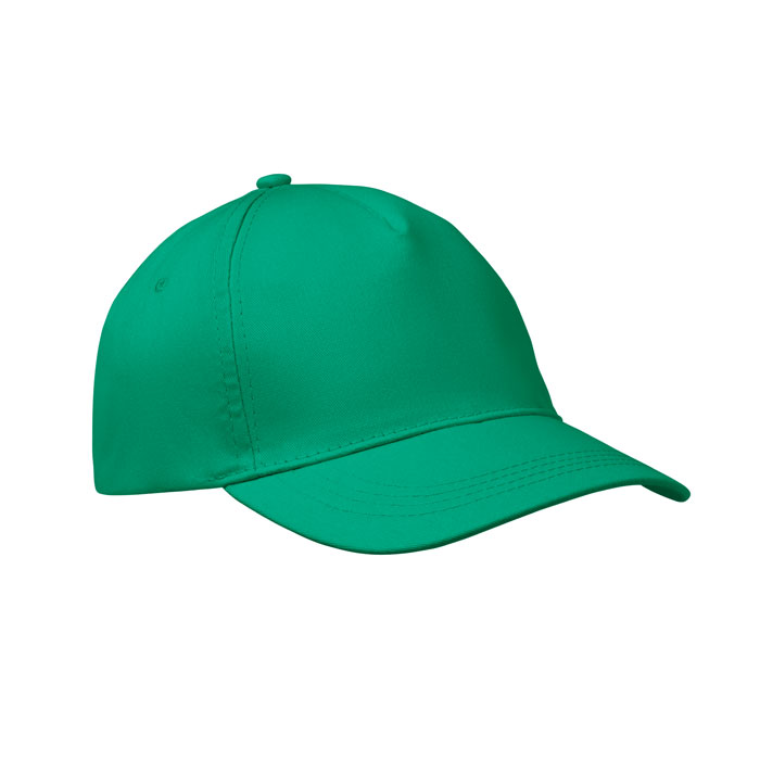 BUZZ - Baseball cap 5 panels 160g/m² - grün