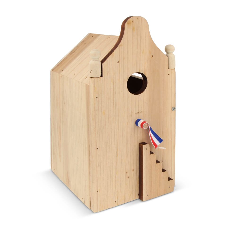 Vogelhaus aus Holz 