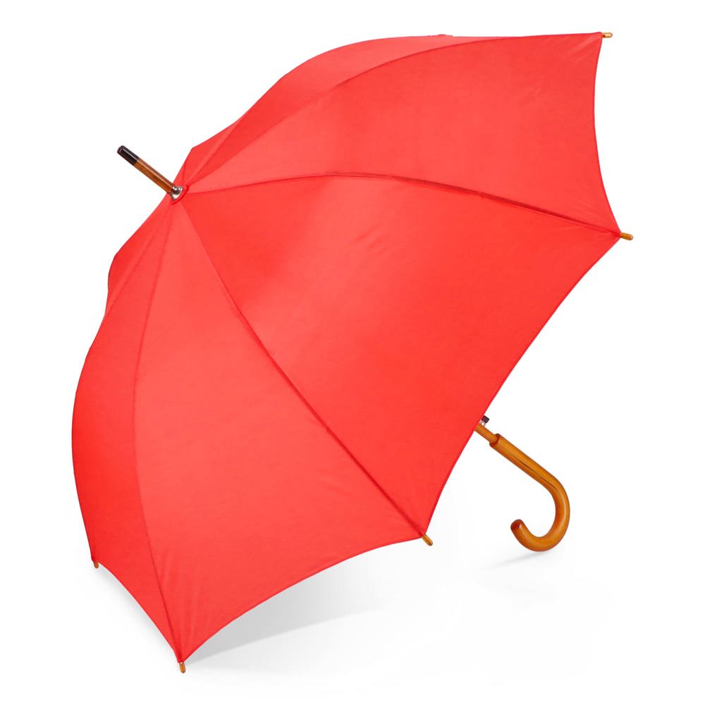 Aran 190T Polyester 23" Regenschirm Auto offen - rot