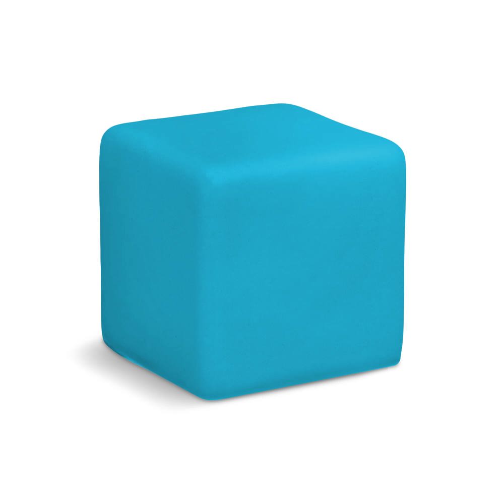 Anti-Stress-Würfel - hellblau
