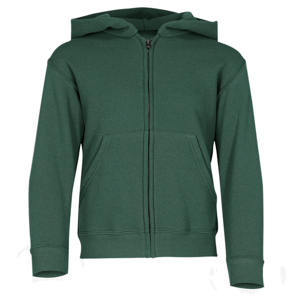 620450 - Kids Classic Hooded Sweat Jacket - flaschengrün