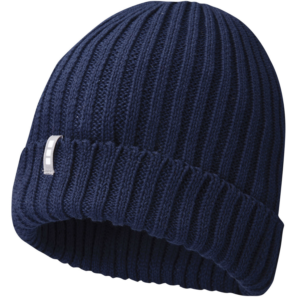 Ives Strickmütze aus Bio Baumwolle - navy