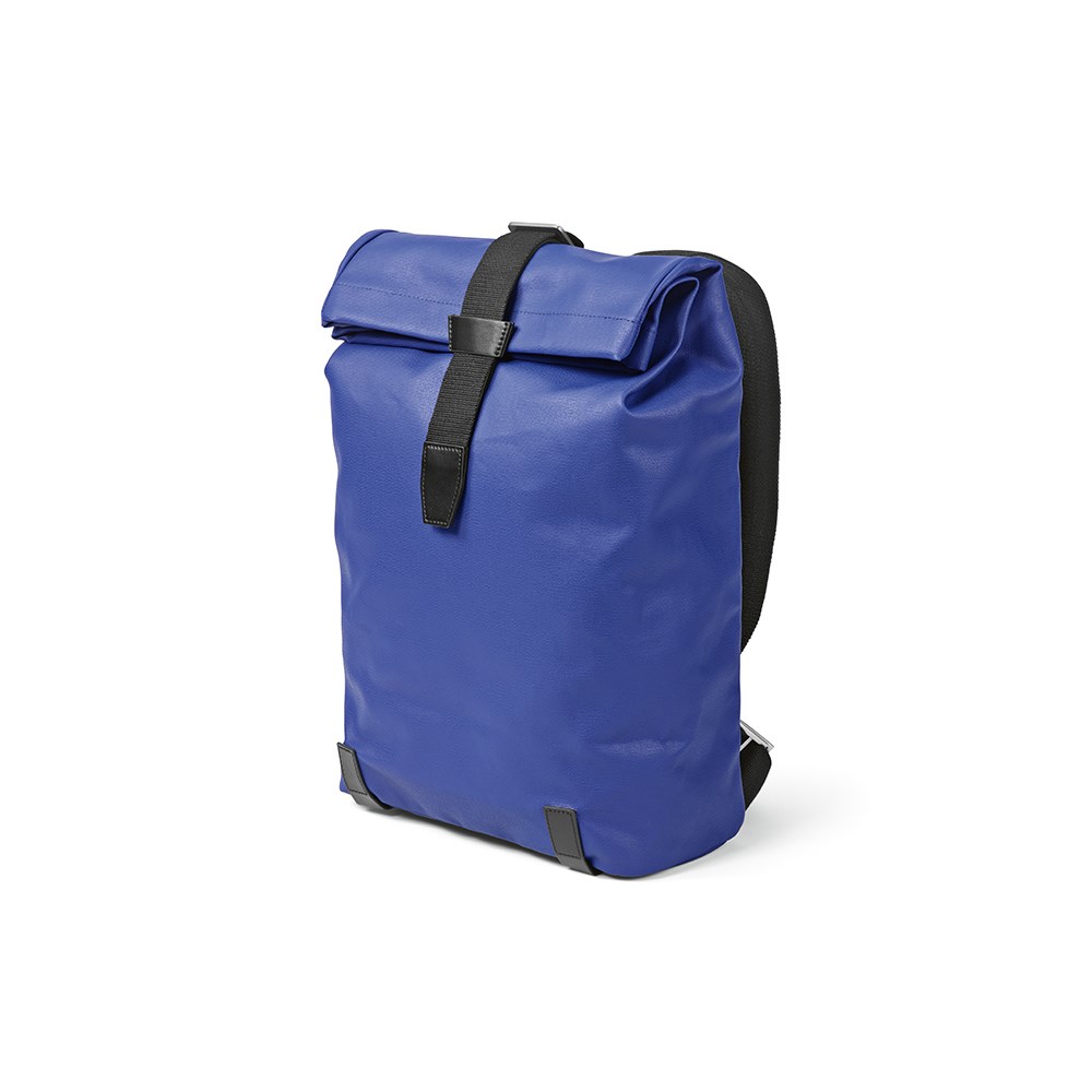 Berlin 23L Rucksak recy.Baumwolle 340gsm und rPU. Laptops bis 17" - Blau