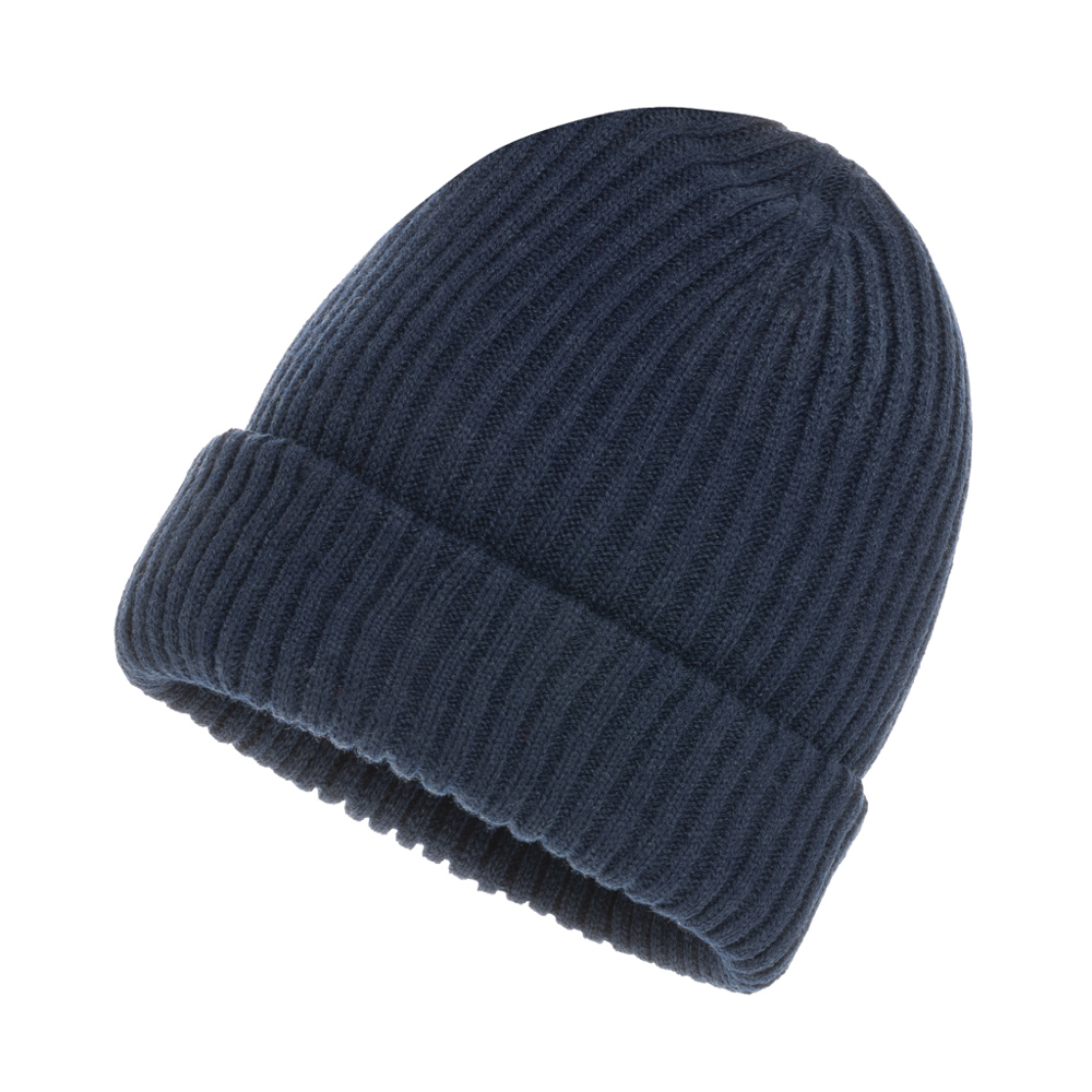 Impact AWARE™ Polylana® doppelt gestrickte Mütze - navy blau (± PMS 19-3932 TCX)