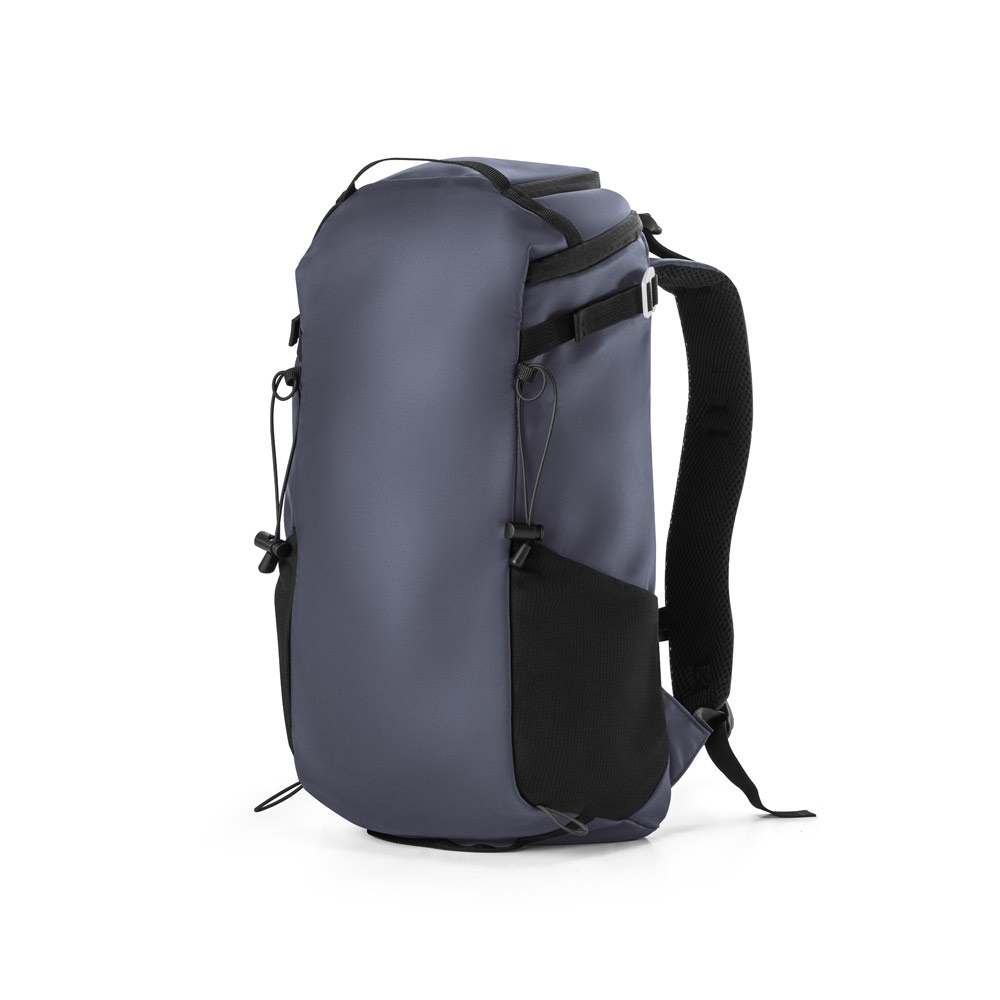 ALASCA. Wanderrucksack mit wasserdichter Beschichtung - blau