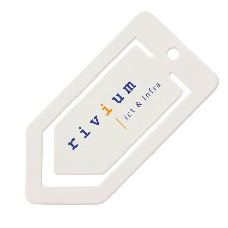 Notizklammer Pfeil Maxi 120 mm - weiss